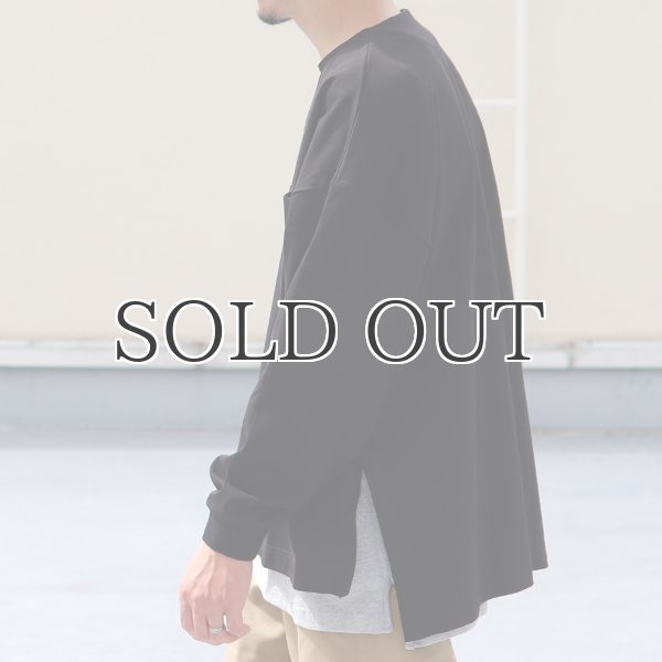 画像5: VORTEX 8オンス（MVS天竺）サイドスリット Aライン L/S Tシャツ【MADE IN JAPAN】『日本製』/ Upscape Audience (5)