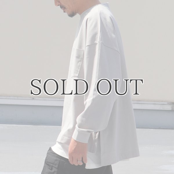 画像4: VORTEX 8オンス(MVS天竺)サイドスリット Aライン L/S Tシャツ【MADE IN JAPAN】『日本製』/ Upscape Audience (4)