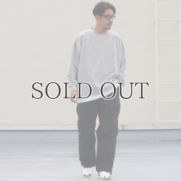 画像6: VORTEX 8オンス(MVS天竺)サイドスリット Aライン L/S Tシャツ【MADE IN JAPAN】『日本製』/ Upscape Audience (6)