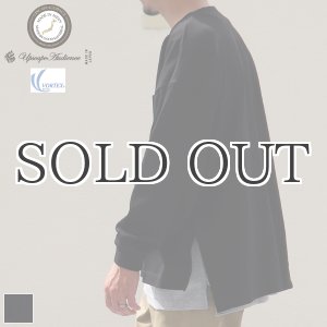画像: VORTEX 8オンス（MVS天竺）サイドスリット Aライン L/S Tシャツ【MADE IN JAPAN】『日本製』/ Upscape Audience