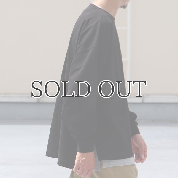 画像4: VORTEX 8オンス（MVS天竺）サイドスリット Aライン L/S Tシャツ【MADE IN JAPAN】『日本製』/ Upscape Audience (4)