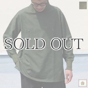 画像: DEAD STOCK / Hungarian Army Flannel Mock Neck Square Shirts（ハンガリー軍フランネル モックネック スクエアシャツ）