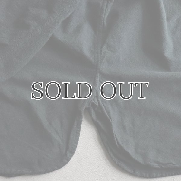 画像14: DEAD STOCK / Hungarian Army Flannel Mock Neck Round Shirts / 後染め（ハンガリー軍 フランネルモックネック ラウンドシャツ） (14)