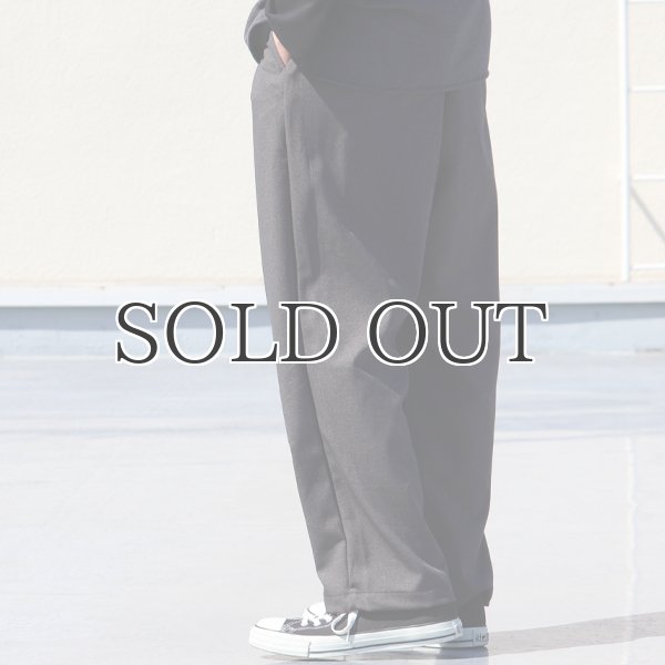 画像8: LANATEC® （ラナテック）LEI （ レイ ）TECH ウールライク サージ 2タック イージーワイドパンツ【MADE IN JAPAN】『日本製』【送料無料】/ Upscape Audience (8)