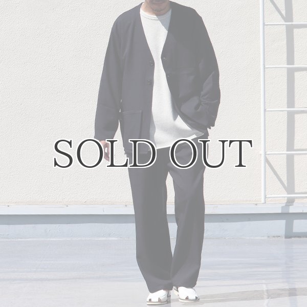 画像5: LANATEC® （ラナテック）LEI （ レイ ）TECH ウールライク サージ 2タック イージーワイドパンツ【MADE IN JAPAN】『日本製』【送料無料】/ Upscape Audience (5)