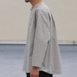 画像11: コットンツイルダンプ エアタンブラー クルーネック スリーピングシャツ【MADE IN JAPAN】『日本製』/ Upscape Audience (11)