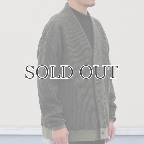 画像12: 「尾州」コットンキルト くるみボタン 3XL カーディガン【MADE IN JAPAN】『日本製』【送料無料】 / Upscape Audience (12)
