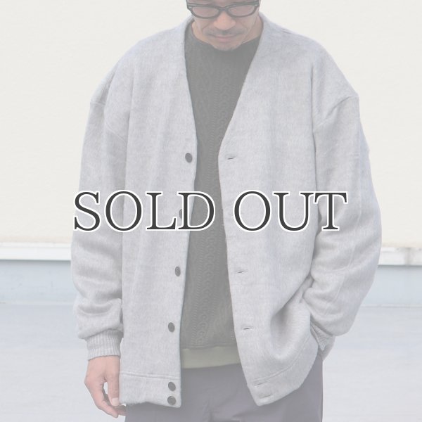 画像3: EXLANWOOL® (エクスランウール) シャギー カーディガン【MADE IN JAPAN】『日本製』 / Upscape Audience (3)