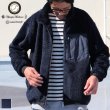 画像1: 【Lanificio Becagli(ベッカリー)】トスカーナボア スタンドブルゾン【MADE IN JAPAN】『日本製』【送料無料】/ Upscape Audience (1)