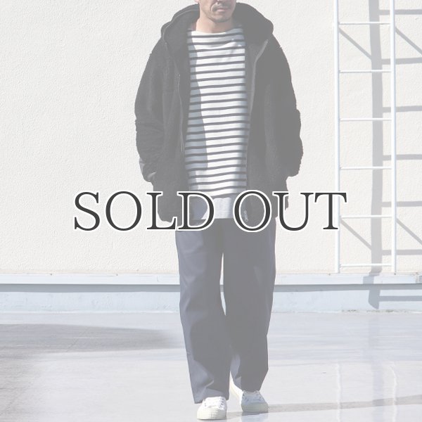 画像8: 【Lanificio Becagli（ベッカリー）】トスカーナボア フードブルゾン【MADE IN JAPAN】『日本製』【送料無料】/ Upscape Audience (8)