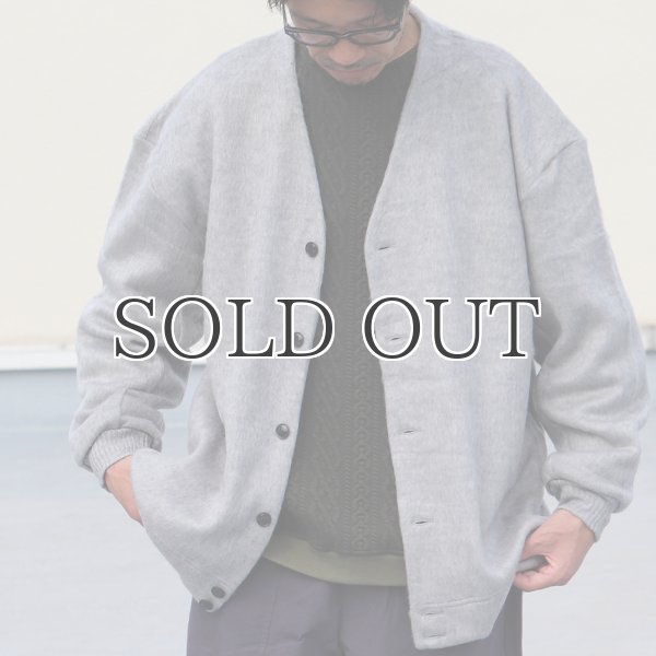 画像7: EXLANWOOL® (エクスランウール) シャギー カーディガン【MADE IN JAPAN】『日本製』 / Upscape Audience (7)