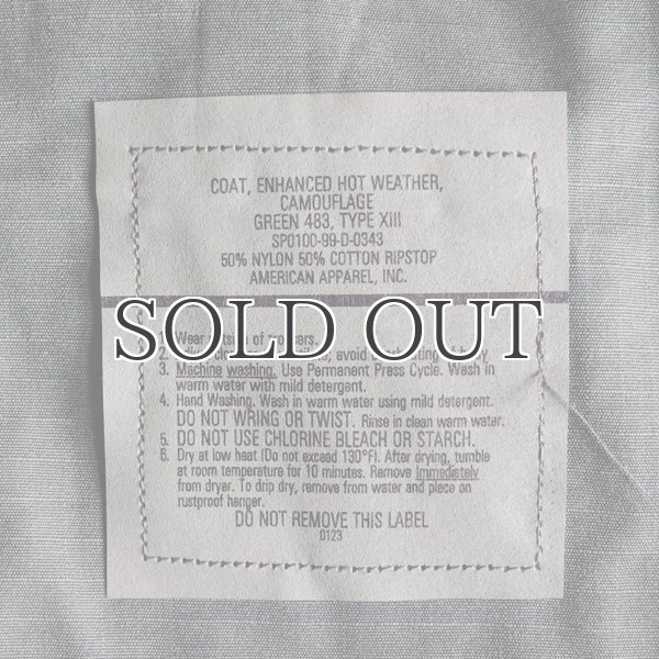 画像20: DEAD STOCK / 90s B.D.U. Jacket Green483(B.D.U. ジャケット リップストップ) (20)