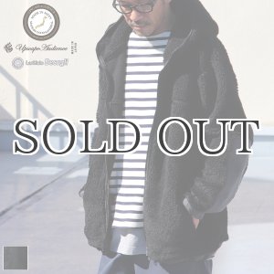 画像: 【Lanificio Becagli（ベッカリー）】トスカーナボア フードブルゾン【MADE IN JAPAN】『日本製』【送料無料】/ Upscape Audience