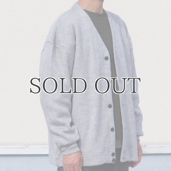画像12: EXLANWOOL® (エクスランウール) シャギー カーディガン【MADE IN JAPAN】『日本製』 / Upscape Audience (12)
