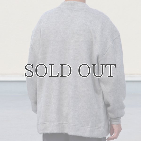 画像5: EXLANWOOL® (エクスランウール) シャギー カーディガン【MADE IN JAPAN】『日本製』 / Upscape Audience (5)