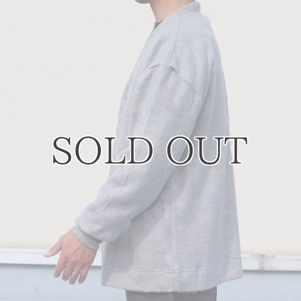 画像10: EXLANWOOL® (エクスランウール) シャギー カーディガン【MADE IN JAPAN】『日本製』 / Upscape Audience (10)