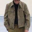 画像2: DEAD STOCK / Italian Army Wool Field Jacket（イタリア軍 ウール フィールドジャケット ） (2)