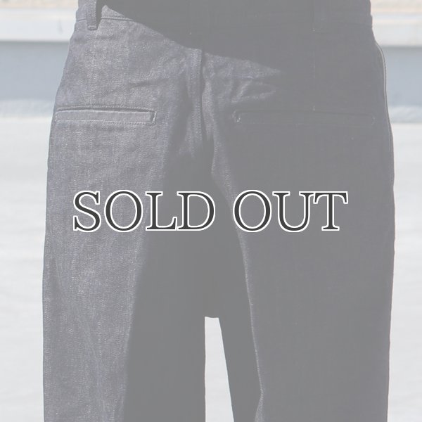 画像15: 「備後」13.75oz 横ベージュ セルヴィッチ 青耳デニム 1タック バレルパンツ【MADE IN JAPAN】『日本製』【送料無料】/ Upscape Audience (15)