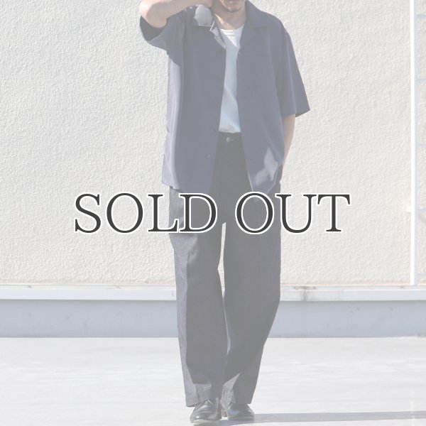 画像8: 「備後」13.75oz 横ベージュ セルヴィッチ 青耳デニム 1タック バレルパンツ【MADE IN JAPAN】『日本製』【送料無料】/ Upscape Audience (8)