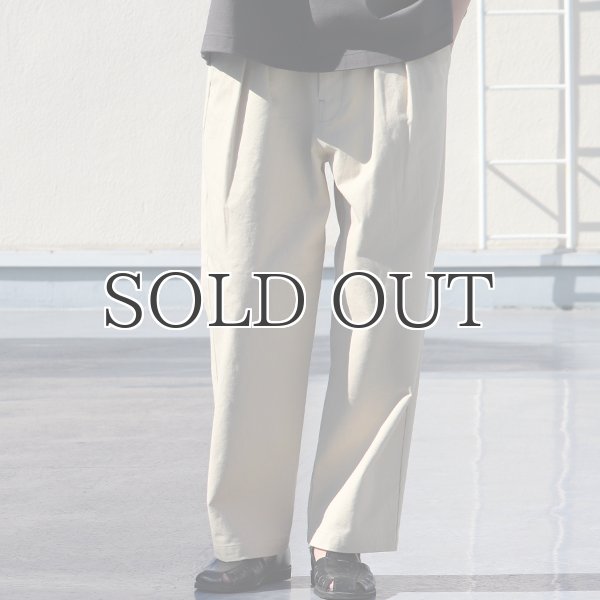 画像15: 「岡山」クラシック チノクロス ヴィンテージ ワッシャー M52 2タック イージー ワイドパンツ【MADE IN JAPAN】『日本製』【送料無料】/ Upscape Audience (15)