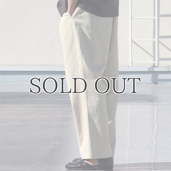 画像17: 「岡山」クラシック チノクロス ヴィンテージ ワッシャー M52 2タック イージー ワイドパンツ【MADE IN JAPAN】『日本製』【送料無料】/ Upscape Audience (17)