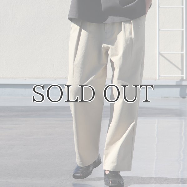 画像16: 「岡山」クラシック チノクロス ヴィンテージ ワッシャー M52 2タック イージー ワイドパンツ【MADE IN JAPAN】『日本製』【送料無料】/ Upscape Audience (16)