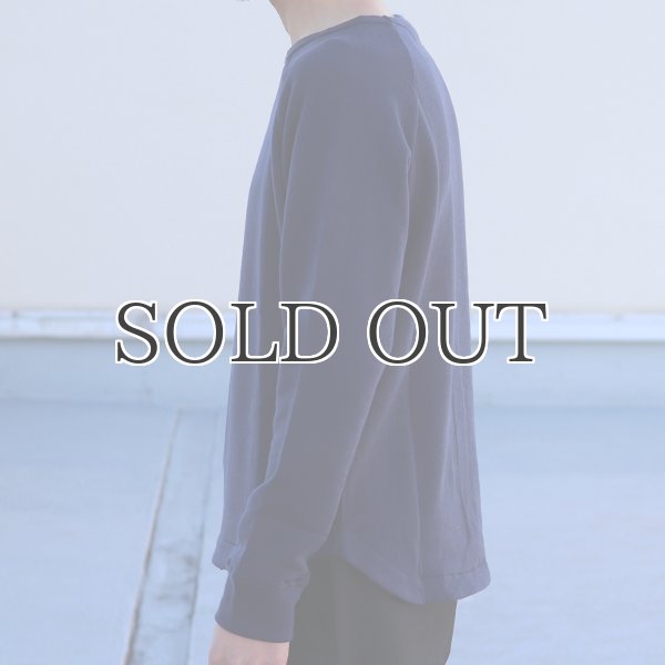 画像5: エアー裏毛クルーネック長袖ガゼットスウェット【MADE IN JAPAN】『日本製』/ Upscape Audience (5)