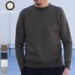 画像1: 度詰裏毛クルーネック長袖ガゼットポケ付スウェット【MADE IN JAPAN】『日本製』/ Upscape Audience (1)