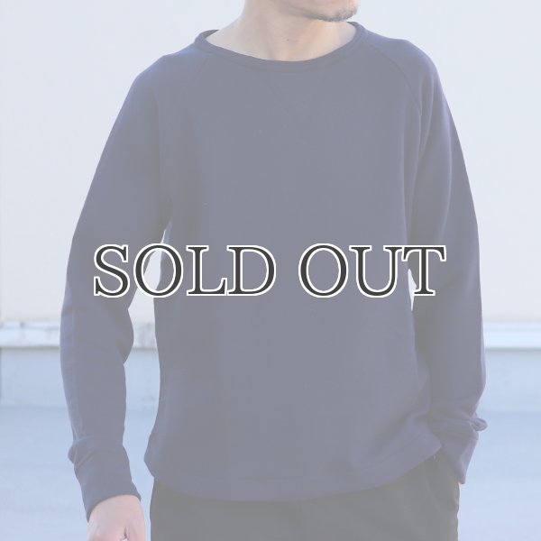 画像3: エアー裏毛クルーネック長袖ガゼットスウェット【MADE IN JAPAN】『日本製』/ Upscape Audience (3)