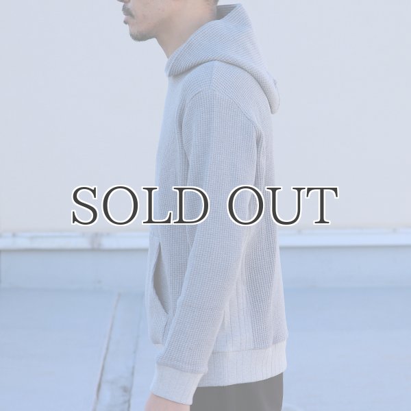 画像5: 【RE PRICE/価格改定】ビッグワッフルプルオーバーフードパーカ【MADE IN JAPAN】『日本製』 / Upscape Audience (5)