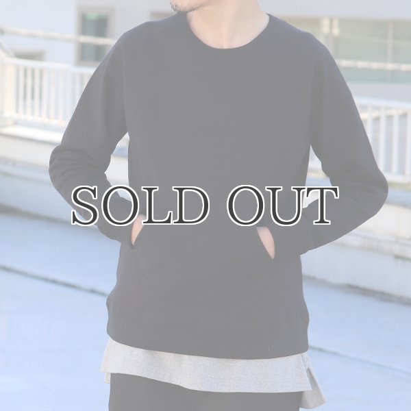 画像4: ヘビーウェイト裏毛サドルショルダークルーネックスウェット【MADE IN JAPAN】『日本製』 / Upscape Audience (4)