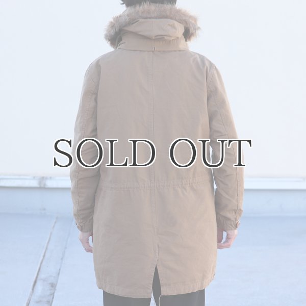 画像6: 高密度スラブツイル脱着ライナー付きモッズコート / Audience (6)