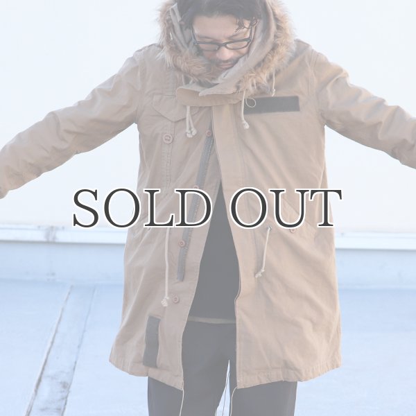 画像3: 高密度スラブツイル脱着ライナー付きモッズコート / Audience (3)