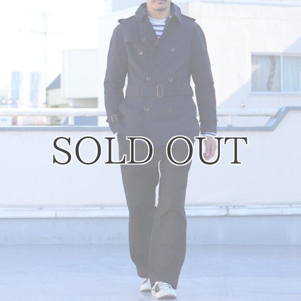 画像7: ウォッシンググログランワイヤーアクションショートトレンチコート 【送料無料】 / Audience (7)