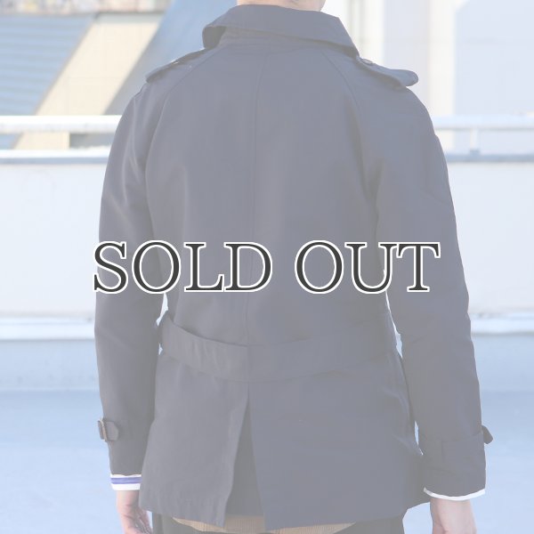 画像6: ウォッシンググログランワイヤーアクションショートトレンチコート 【送料無料】 / Audience (6)