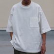 画像12: ヘビーウェイト プレーティング天竺 ( 11オンス ) クルーネック 胸ポケ付 ハーフスリーブ Tシャツ【MADE IN JAPAN】『日本製』/ Upscape Audience (12)