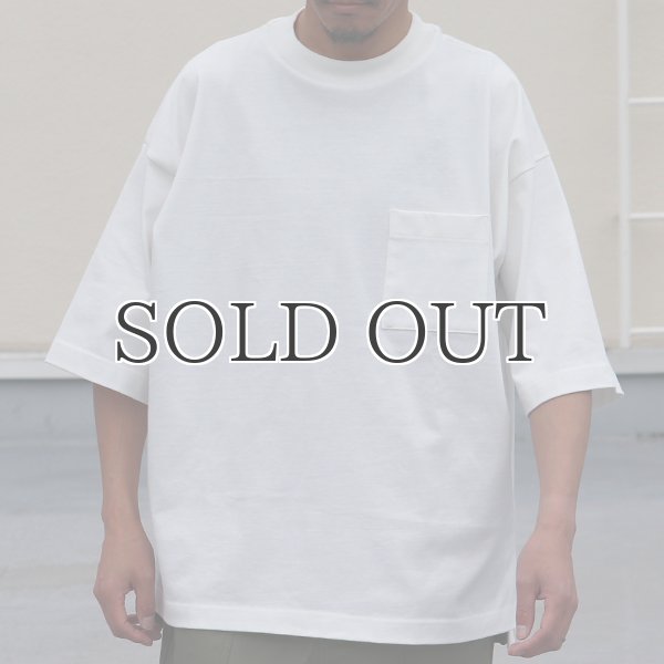 画像10: ヘビーウェイト プレーティング天竺 ( 11オンス ) クルーネック 胸ポケ付 ハーフスリーブ Tシャツ【MADE IN JAPAN】『日本製』/ Upscape Audience (10)