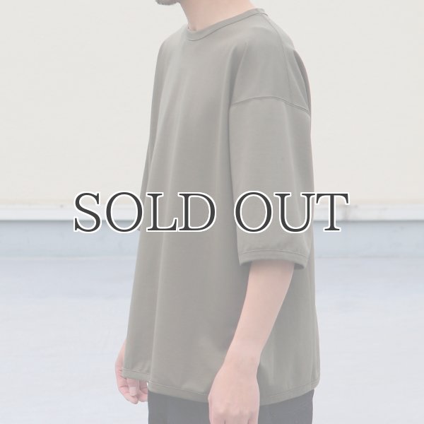 画像9: ハイゲージシャンブレー ダブルニット クルー ネック ハーフスリーブ リバーシブル Tシャツ【MADE IN JAPAN】『日本製』/ Upscape Audience (9)