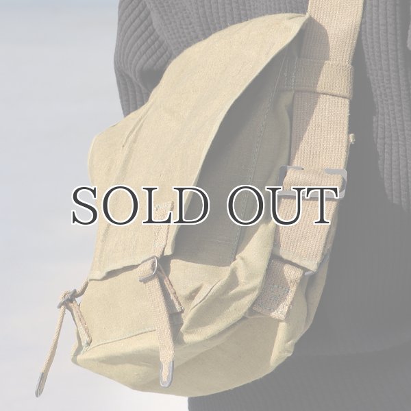 画像9: DEAD STOCK  / 50s FRENCH ARMY TTA LINEN SHOULDER BAG(フランス軍リネンショルダーバッグ) (9)