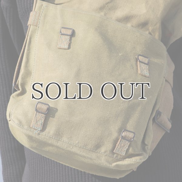 画像11: DEAD STOCK  / 50s FRENCH ARMY TTA LINEN SHOULDER BAG(フランス軍リネンショルダーバッグ) (11)