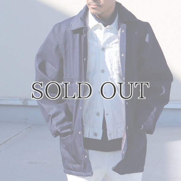 画像3: DEAD STOCK / US. Prisoner Denim Coverall(US.プリズナー・デニムカバーオール ) (3)