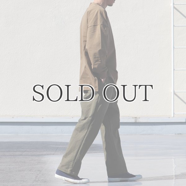 画像5: 「岡山」クラシック チノクロス ヴィンテージ ワッシャー M52 2タック イージー ワイドパンツ【MADE IN JAPAN】『日本製』【送料無料】/ Upscape Audience (5)
