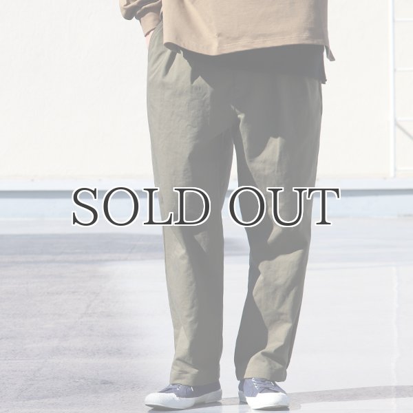 画像2: 「岡山」クラシック チノクロス ヴィンテージ ワッシャー M52 2タック イージー ワイドパンツ【MADE IN JAPAN】『日本製』【送料無料】/ Upscape Audience (2)