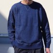 画像7: 本藍染裏毛 ガゼットC/N L/S スウェット【MADE IN TOKYO】『東京製』/ Upscape Audience (7)