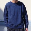 画像3: 本藍染裏毛 ガゼットC/N L/S スウェット【MADE IN TOKYO】『東京製』/ Upscape Audience (3)