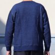 画像5: 本藍染裏毛 ガゼットC/N L/S スウェット【MADE IN TOKYO】『東京製』/ Upscape Audience (5)