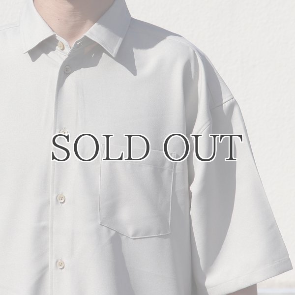 画像14: Reflax®(リフラクス) TECH リネンラ イク LINON(リノン) レギュラーカラー ボクシーAライン ハーフスリーブシャツ【MADE IN JAPAN】『日本製』/ Upscape Audience (14)