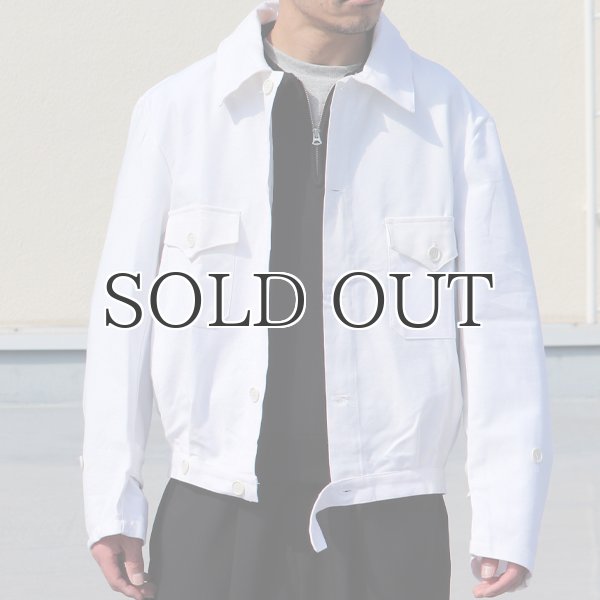 画像4: DEAD STOCK / Italian Army M.M.Ike Jacket / White(イタリア軍 アイクジャケット / ホワイト ) (4)