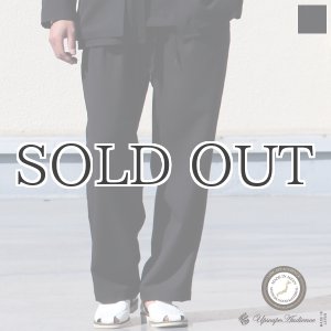 画像: Reflax®(リフラクス) テック リネンライク CANAPA(カナパ) 2タック イージー ワイドパンツ【MADE IN JAPAN】『日本製』/ Upscape Audience