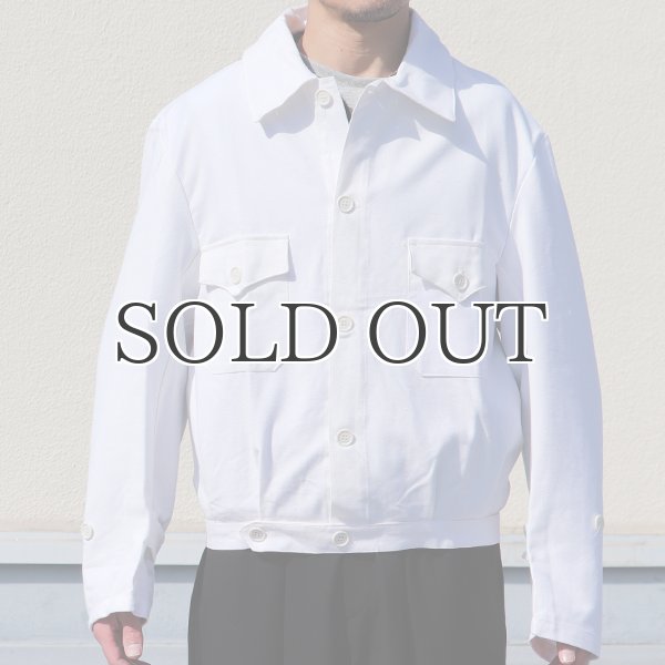 画像8: DEAD STOCK / Italian Army M.M.Ike Jacket / White(イタリア軍 アイクジャケット / ホワイト ) (8)